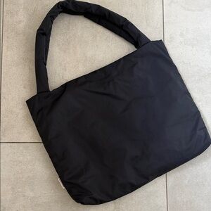 Black Padded Tote Bag Studio Noos